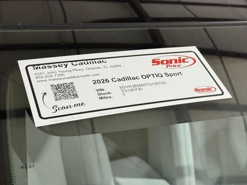 New 2026 Cadillac Optiq Sport 1 image 22