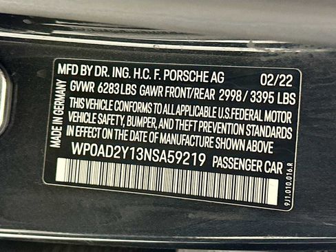 Certified 2022 Porsche Taycan GTS image 33