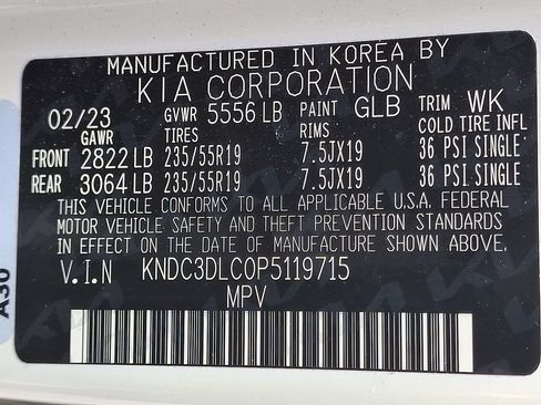 Used 2023 Kia EV6 Wind AWD/4WD image 28