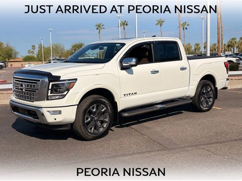 Certified 2023 Nissan Titan Platinum Reserve w/ Moonroof Package AWD/4WD image 1