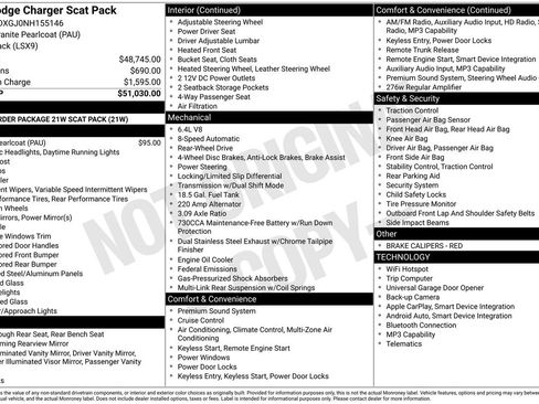 Used 2022 Dodge Charger Scat Pack RWD image 30