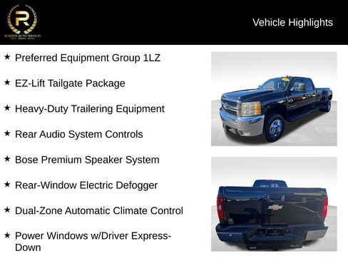Used 2008 Chevrolet Silverado 3500 LTZ w/ Sun And Navigation Package image 9