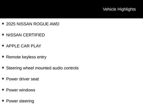 Certified 2025 Nissan Rogue SV AWD/4WD image 6
