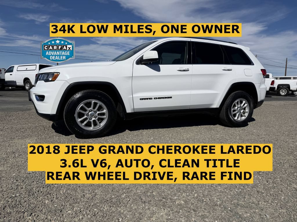 Used 2018 Jeep Grand Cherokee Laredo RWD image 1