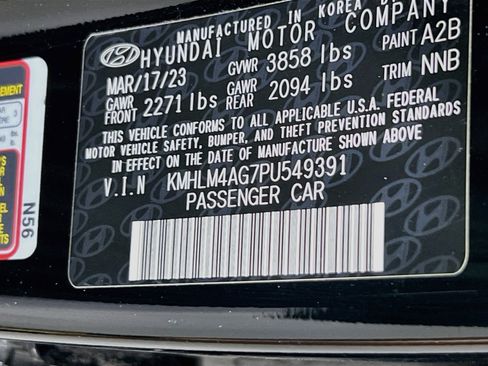 Used 2023 Hyundai Elantra SEL w/ Cargo Package FWD image 29