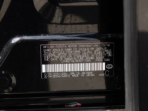 Used 2019 Lexus GS 350 F Sport w/ Preferred Accessory Package RWD image 52