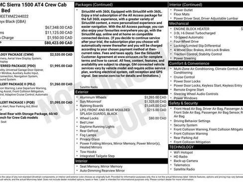 Used 2021 GMC Sierra 1500 AT4 w/ Technology Package AWD/4WD image 37