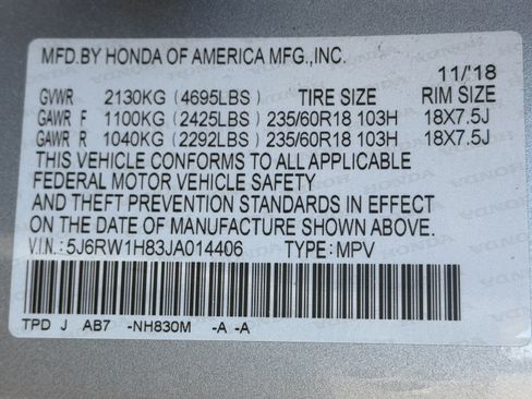 Used 2018 Honda CR-V EX-L image 28