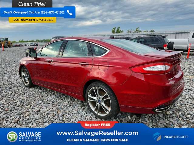 Used 2016 Ford Fusion Titanium AWD/4WD image 3