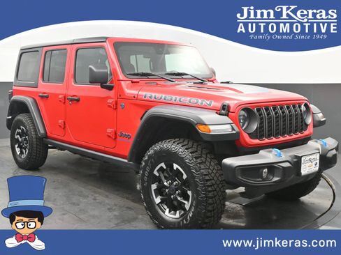 Used 2024 Jeep Wrangler Unlimited Rubicon 4xe image 1