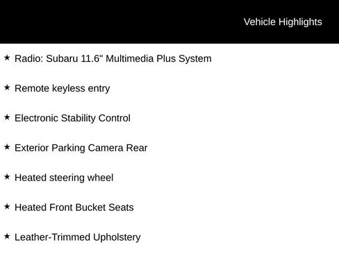 Certified 2026 Subaru Crosstrek 2.5i Limited AWD/4WD image 6