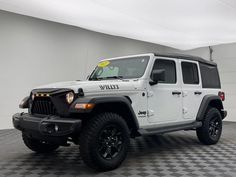 Used 2021 Jeep Wrangler Unlimited Sport AWD/4WD image 2