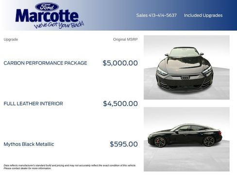 Used 2024 Audi RS e-tron GT w/ Carbon Performance Package AWD/4WD image 5