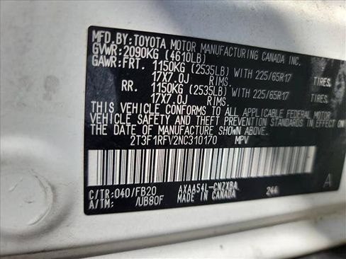 Used 2022 Toyota RAV4 LE AWD/4WD image 23