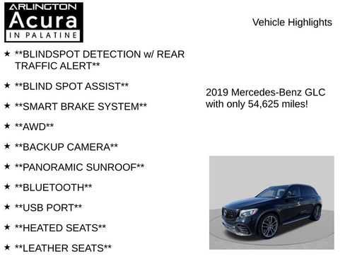 Used 2019 Mercedes-Benz GLC 63 AMG 4MATIC image 7