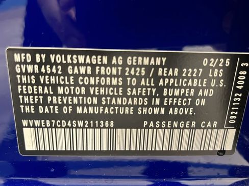 Used 2025 Volkswagen Golf w/ Euro Style Package AWD/4WD image 27