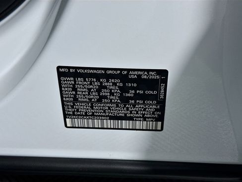 New 2026 Volkswagen Atlas Cross Sport SE AWD/4WD image 8