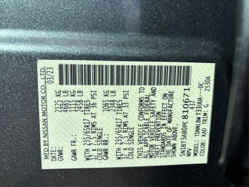 Used 2023 Nissan Rogue S AWD/4WD image 16