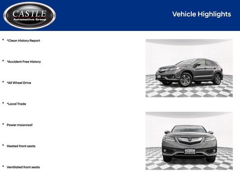 Used 2017 Acura RDX AWD w/ Advance Package image 3
