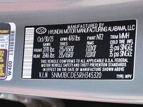 Certified 2024 Hyundai Tucson SEL image 33