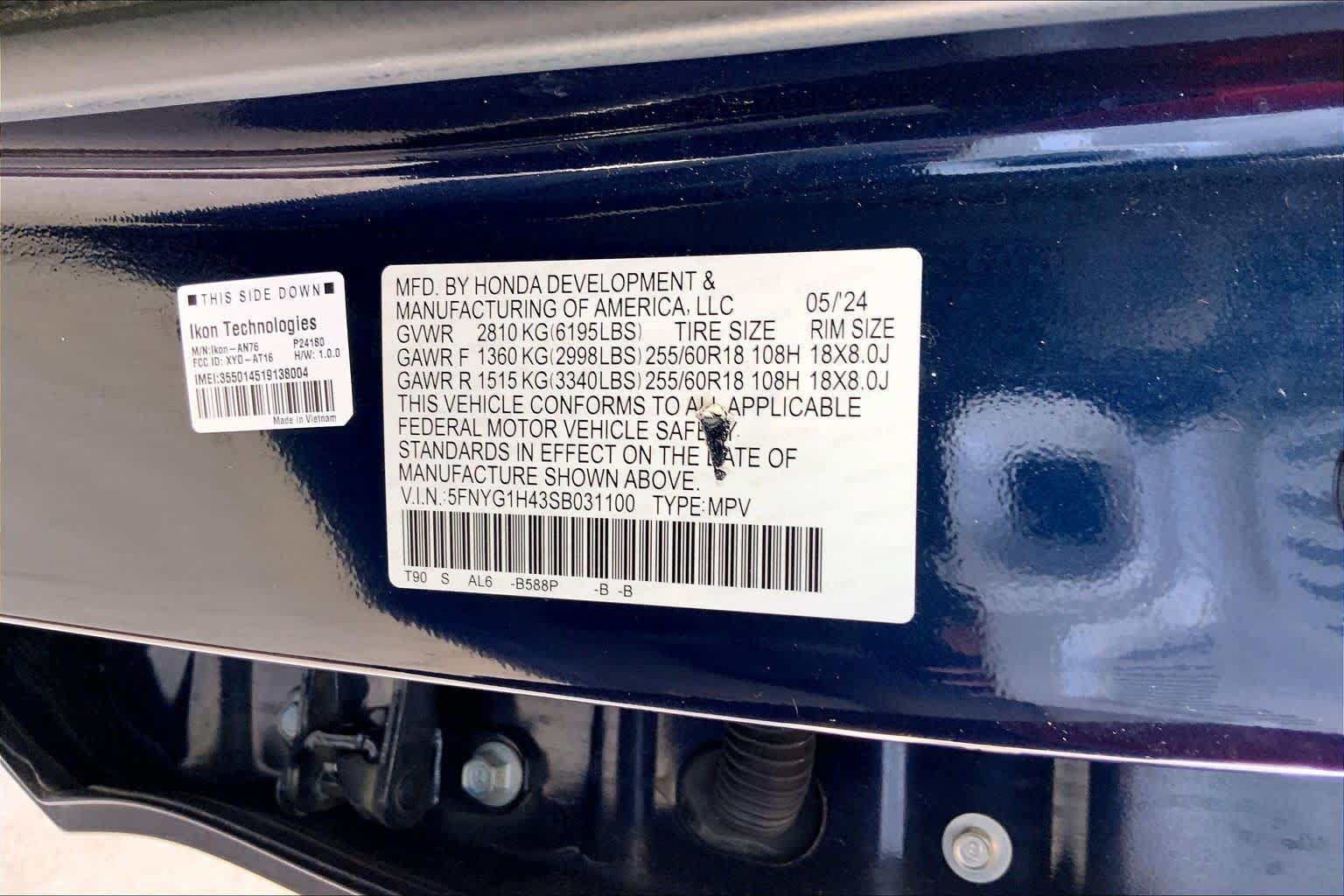Used 2025 Honda Pilot EX-L image 32