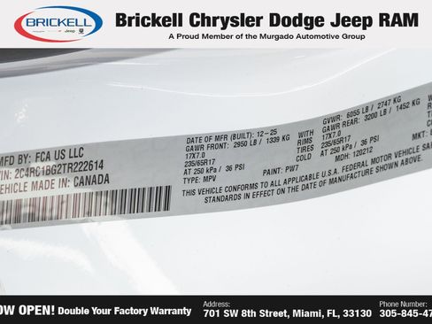 New 2026 Chrysler Pacifica Select image 36