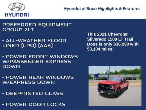 Used 2021 Chevrolet Silverado 1500 LT Trail Boss image 4