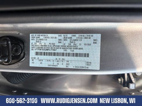 Used 2021 Ford F150 XLT w/ Equipment Group 302A High AWD/4WD image 29