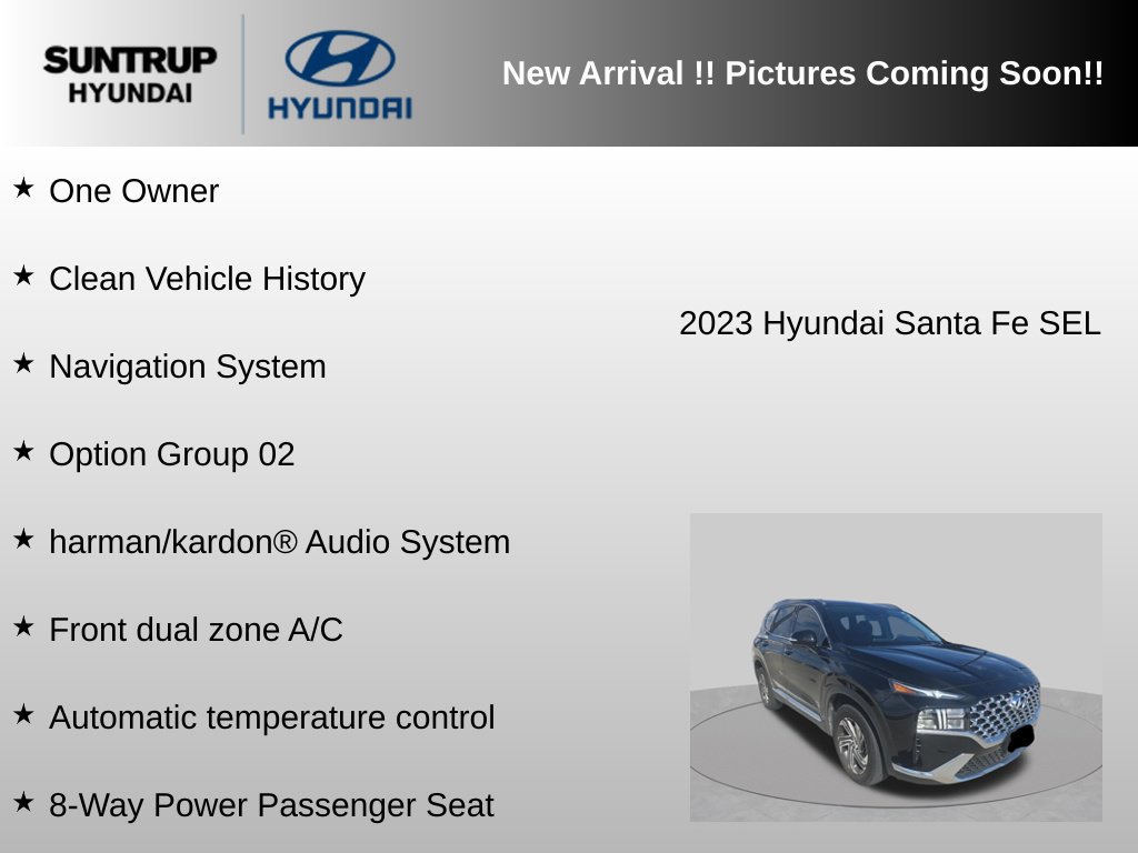 Used 2023 Hyundai Santa Fe SEL w/ Premium Package FWD image 5