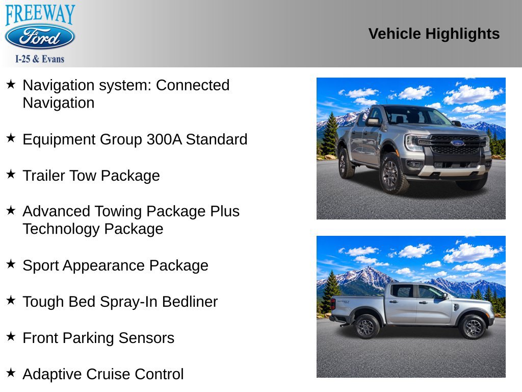 Used 2024 Ford Ranger XLT AWD/4WD image 2