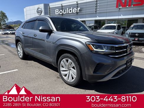 Used 2021 Volkswagen Atlas Cross Sport SE w/ Panoramic Sunroof Package AWD/4WD image 1
