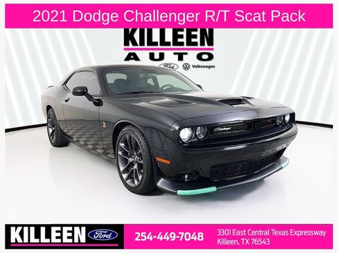 Used 2021 Dodge Challenger R/T Scat Pack w/ Plus Package RWD image 1