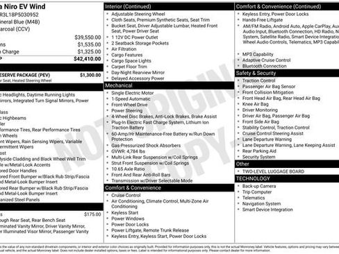 Certified 2023 Kia Niro Wind w/ Wind Preserve Package FWD image 15