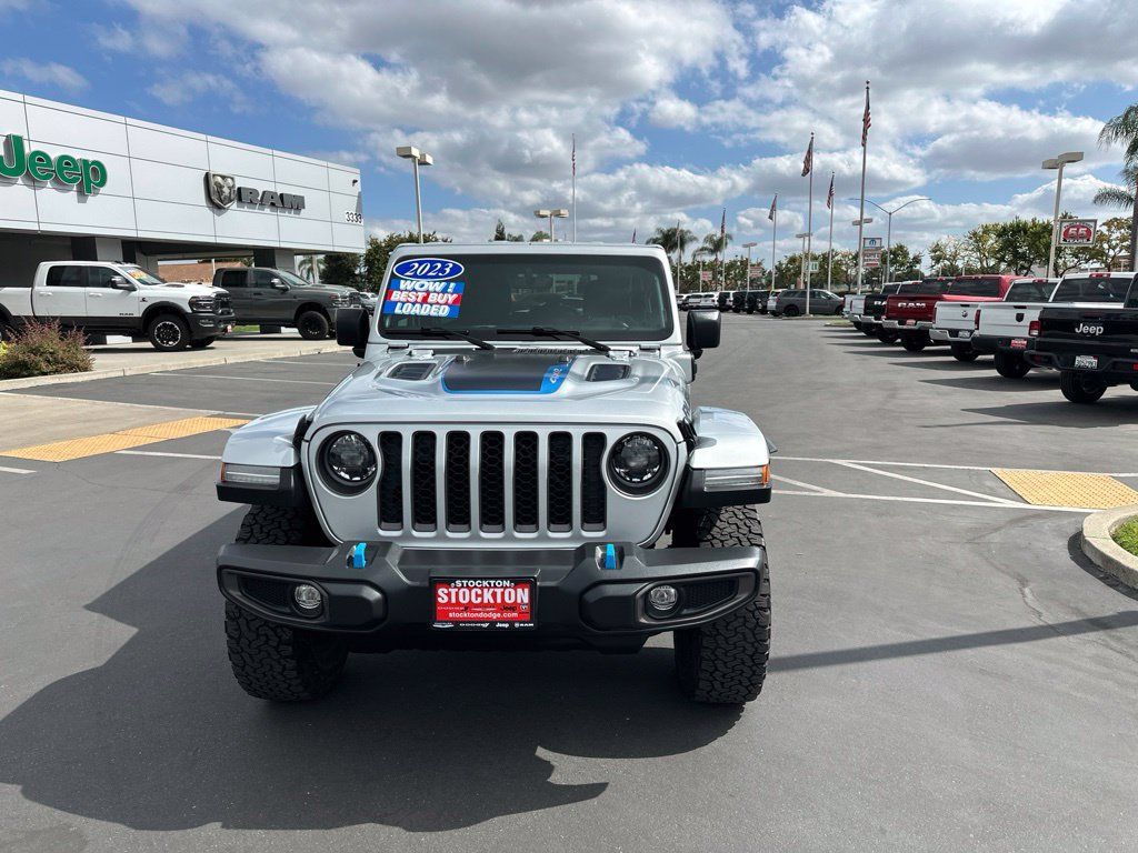 Used 2023 Jeep Wrangler Unlimited Rubicon 4xe AWD/4WD image 3