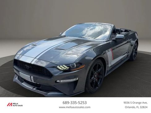 Used 2018 Ford Mustang Premium w/ Black Accent Package RWD image 1