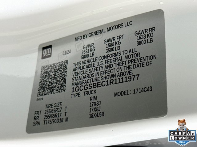 Used 2024 Chevrolet Colorado W/T w/ WT Convenience Package RWD image 31