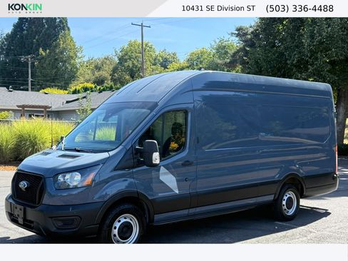 Used 2021 Ford Transit 250 148 High Roof Extended w/ Parcel Delivery Package RWD image 1