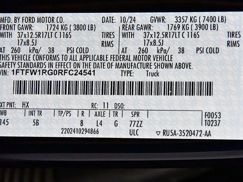 Used 2024 Ford F150 Raptor AWD/4WD image 14