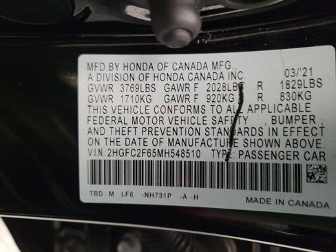 Used 2021 Honda Civic LX image 33