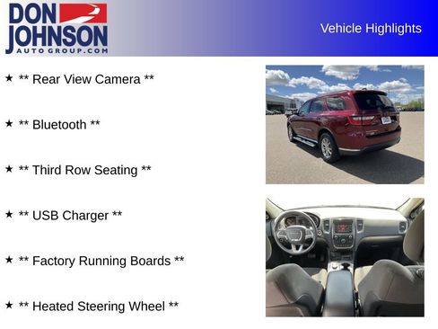Used 2016 Dodge Durango SXT w/ Quick Order Package 23B AWD/4WD image 6