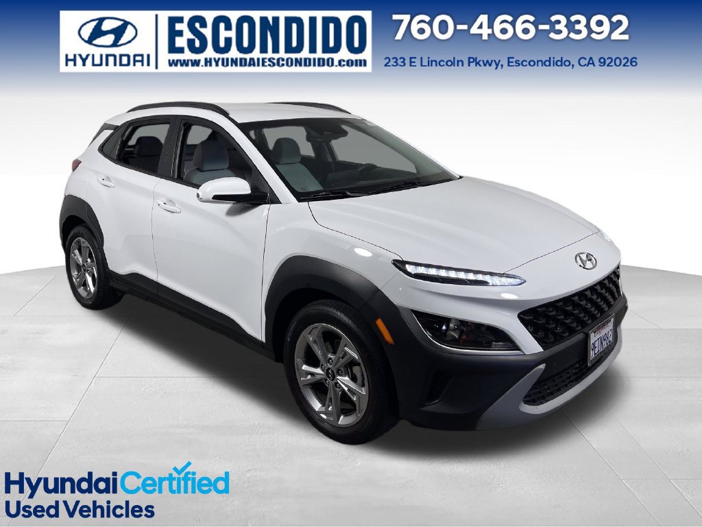 Certified 2023 Hyundai Kona SEL w/ Cargo Package FWD 360° Tour
