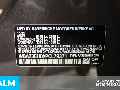 Used 2023 BMW 740i w/ Parking Assistance Package image 41