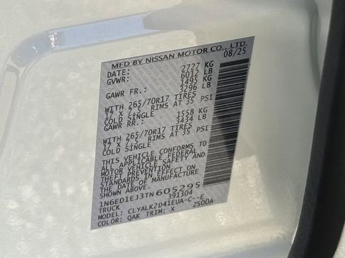 New 2026 Nissan Frontier Pro-X w/ Pro-X Convenience Package image 26