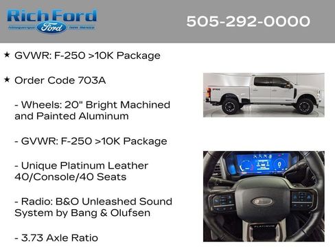 Used 2026 Ford F250 Platinum AWD/4WD image 24