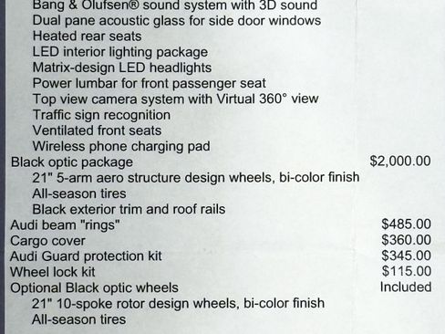 Used 2024 Audi Q8 e-tron Premium Plus w/ Premium Plus Package image 3