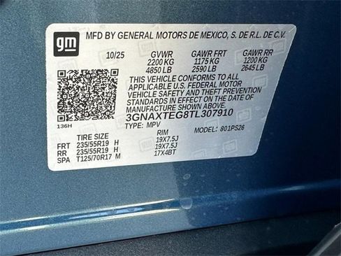 New 2026 Chevrolet Equinox RS image 16