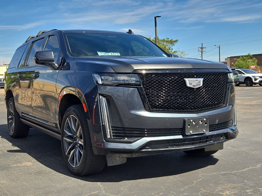 Used 2021 Cadillac Escalade ESV Sport w/ Driver Assist Tech Package AWD/4WD image 3