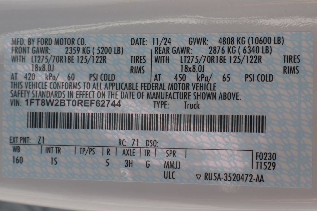 Used 2024 Ford F250 XL w/ STX Appearance Package AWD/4WD image 58