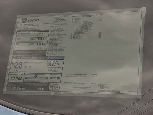 New 2026 Toyota Land Cruiser image 3