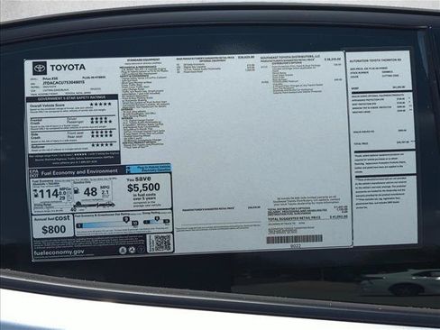 Used 2025 Toyota Prius Plug-In Hybrid FWD image 23